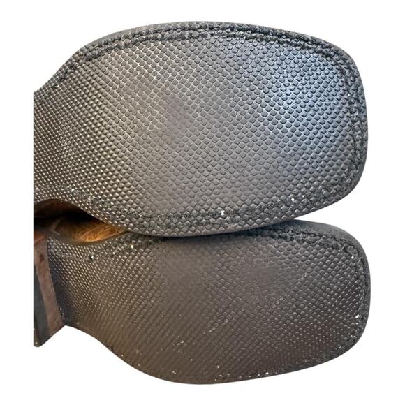 Justin Boots Bent Rail LLano Square Toe Cowboy Boot Women size 7 - Picture 9 of 10